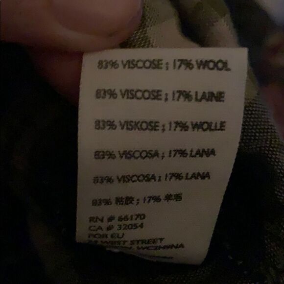 NWT FP Pacific Dawn plaid top. Size XS - Picture 3 of 3